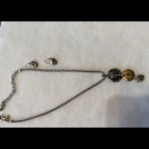 Chico’s necklace and earrings